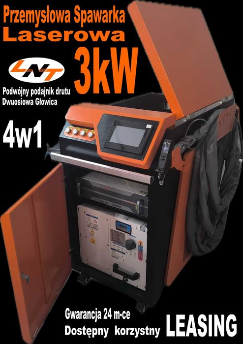 Spawarka Laserowa 3kW Podwójny podajnik drutu