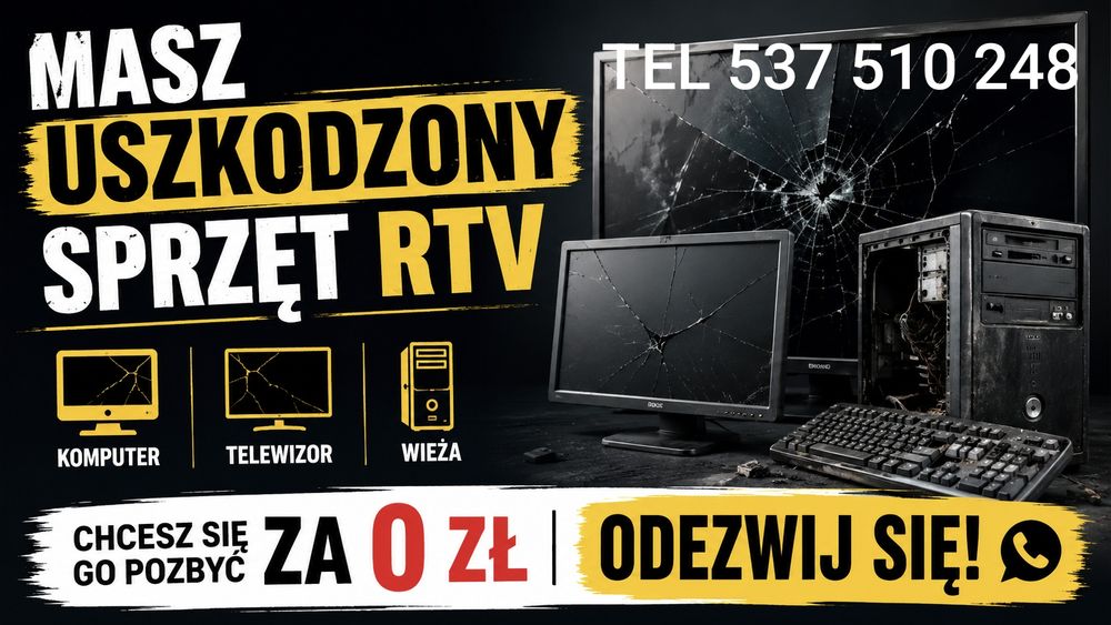 Odbiorę od ciebie sprzęt