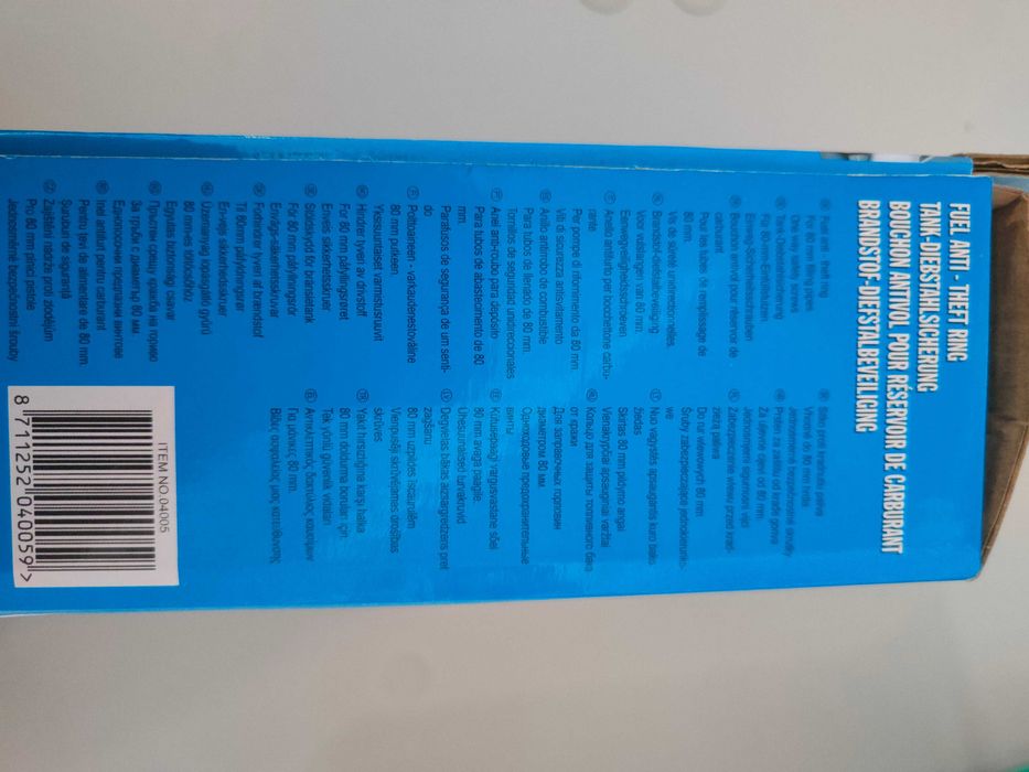 nowa Blokada do baku paliwa do samochodów ciężarowych