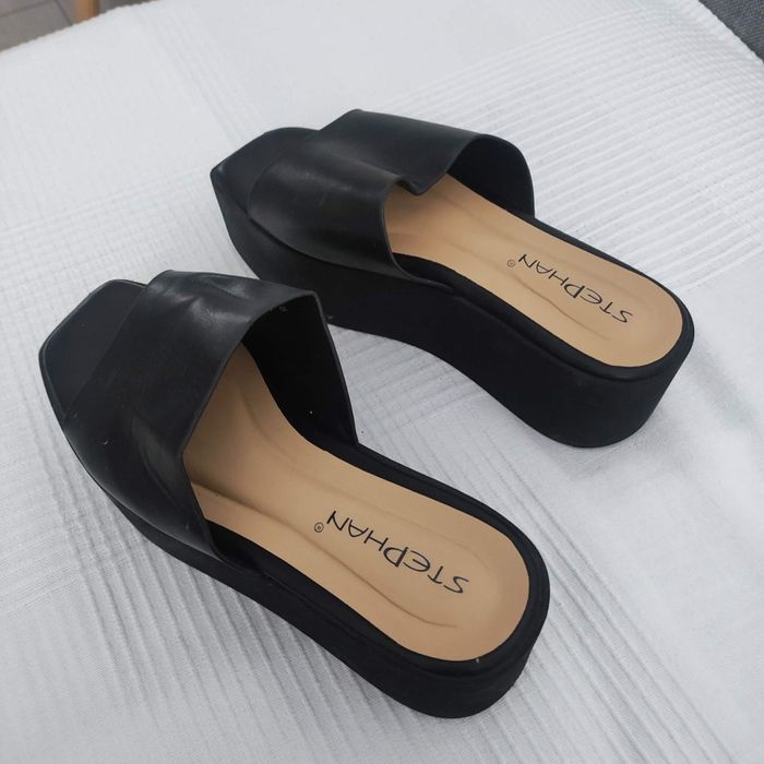 Klapki wysokie damskie