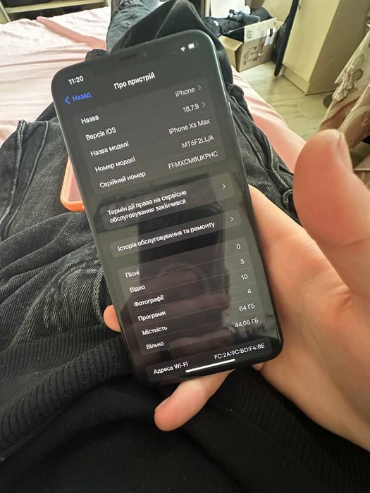 Iphone XS MAX 64 Gb Black