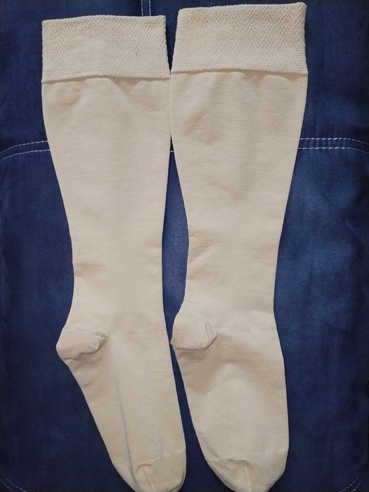 Гольфы компрессионные SIGVARIS (Швейцария), размер M, компрессия 2,беж