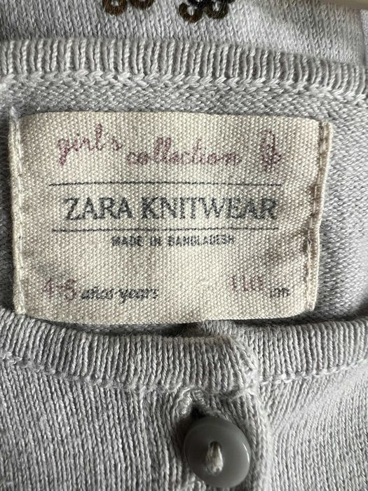 Кофта Zara на 4-5 роки