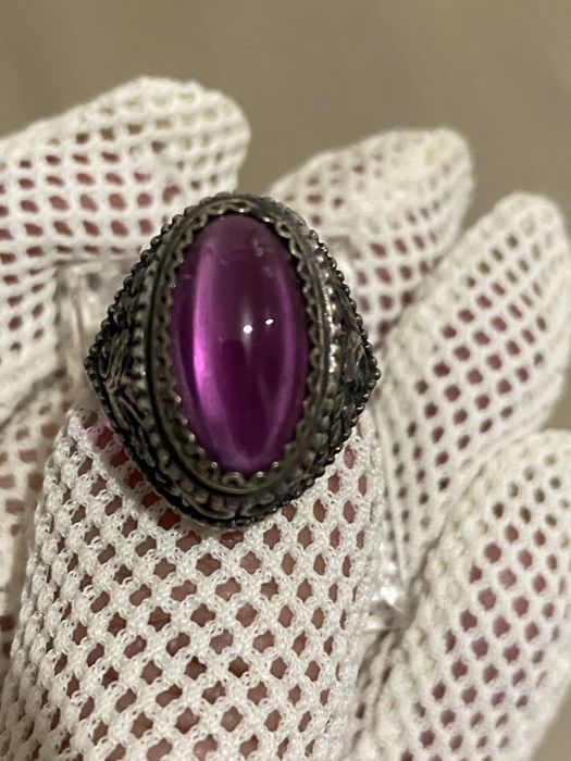 Винтажное серебряное кольцо СССР | Серебро 875 пробы