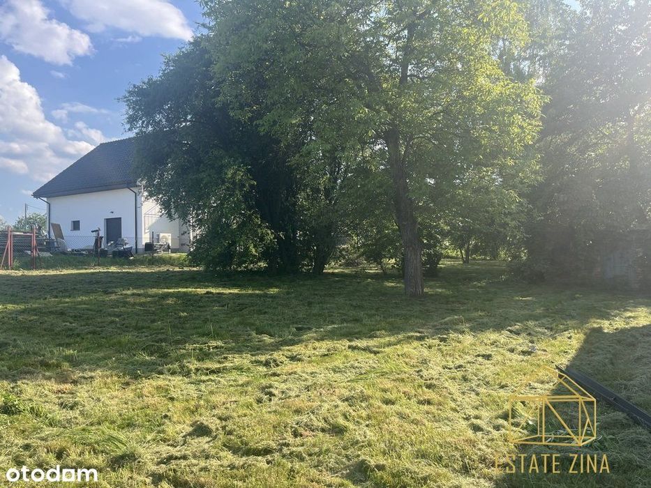 Działka budowlana 3775 m² – 2 fronty gminne – Mpzp