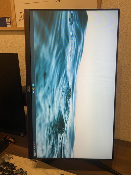 AOC 24G2U/BK – 24” IPS 144Hz 1ms – Perfeito – Caixa incluída