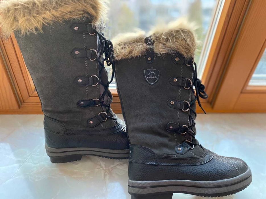 Сапоги ботинки высокие MOVE MOUNTAINS waterproof натуральная кожа  Ита