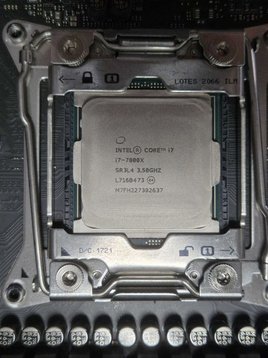 s2066 сет Intel Core i7-7800X 4Гц+ плата MSI X299 SLI Plus. Trade-in