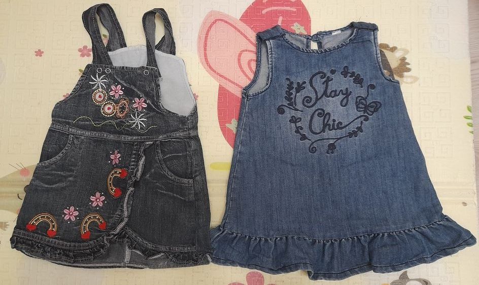 Сукня сарафан  спідничка джинсові