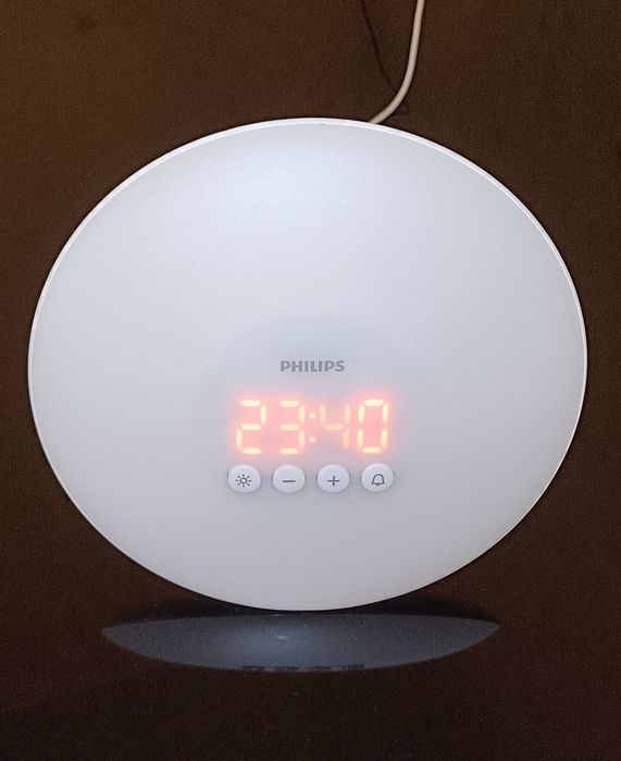 Настільний годинник Philips Wake-Up Light HF3500 світильник, будильник