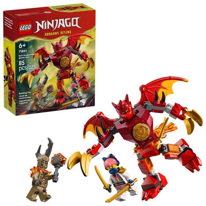 Lego 71851 - Smok-Mech Kaia — Zestaw Bitewny