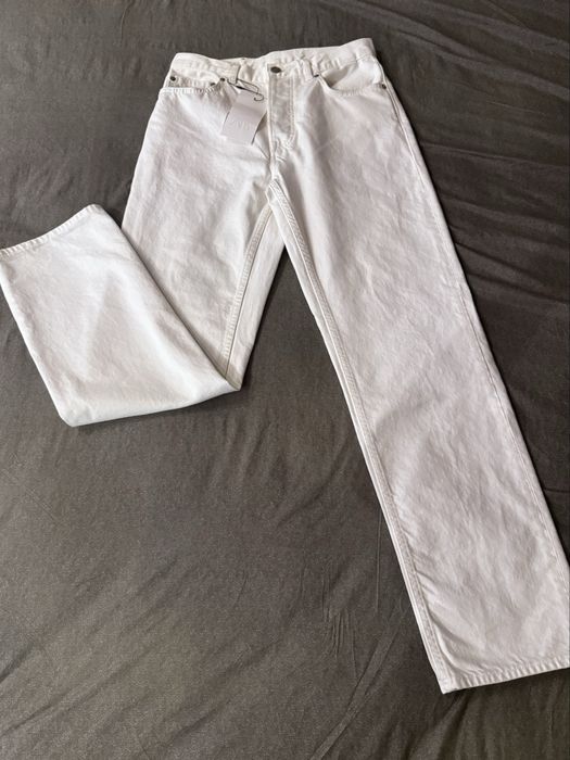 чоловічі білі джинси ZARA