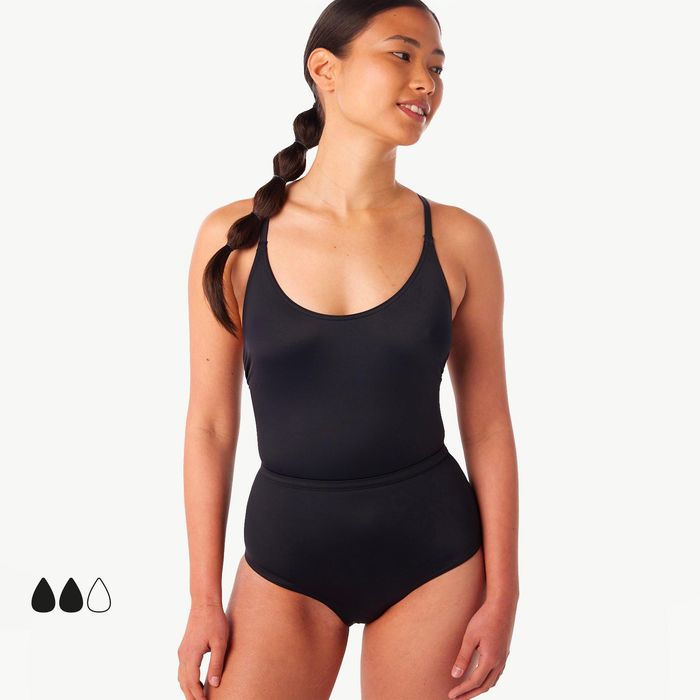 Fato de banho de natação menstrual Mulher - Fluxo médio - SMOON Tethys