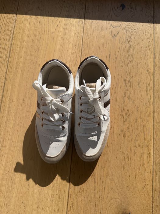 Sneakersy biale roz 37