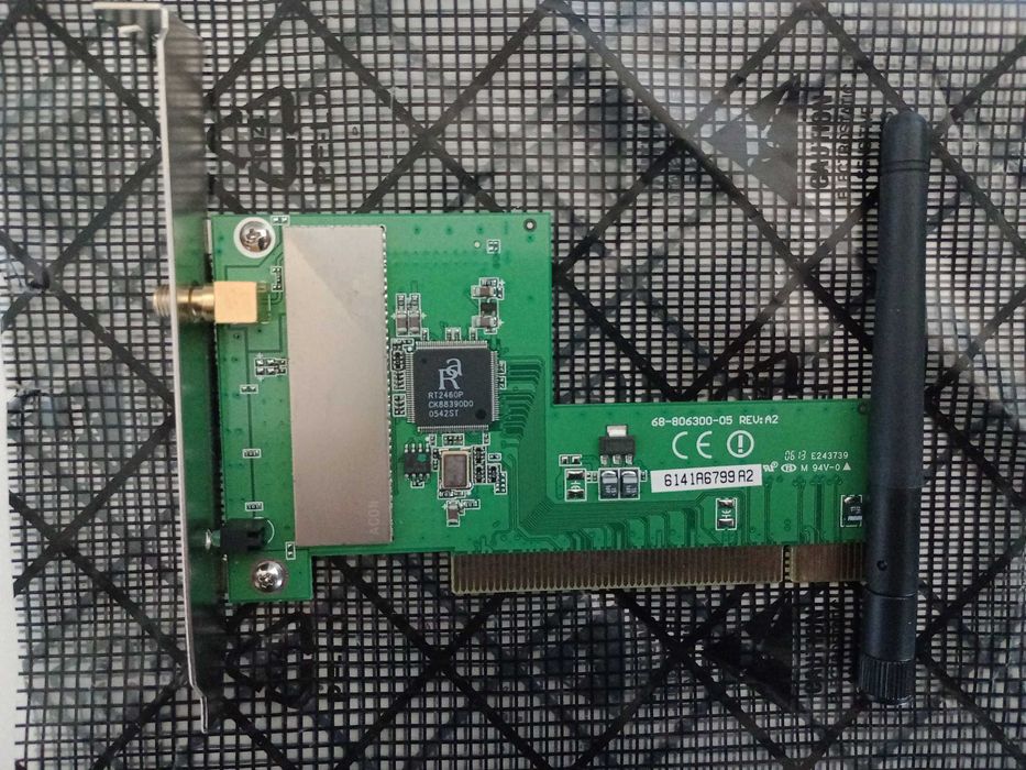 Karta Wifi NWH3012 Wireless PCI Ralink RT2460P Windows 98 Me 2000 XP