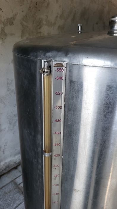 Cuba inox de 550 litros