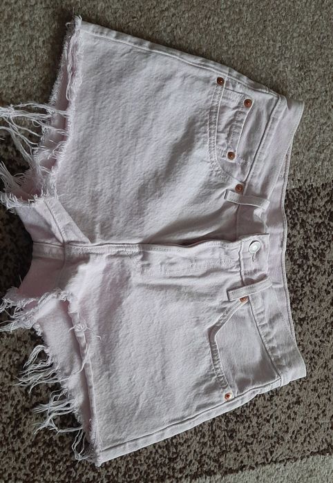 Levi's szorty dzinsowe jasny róż rozm.M