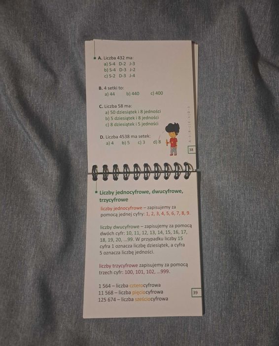 Zeszyt ćwiczeń matematycznych – Kompas matematyczny, klasy 1–3