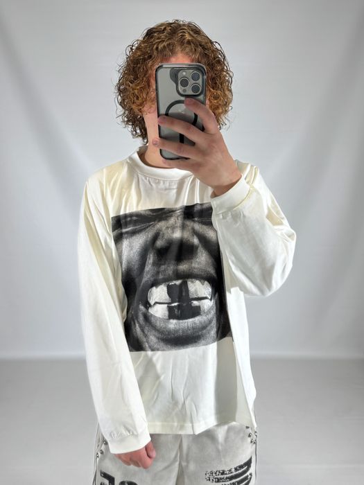 Kanye west jersey 激レア　ロンT Kanye west jersey 激レア ロンT Vintage 00's Kanye West