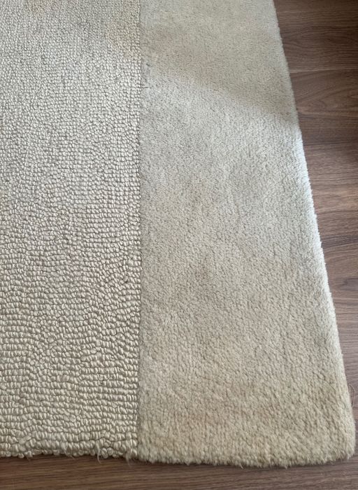 Carpete Branca em lã