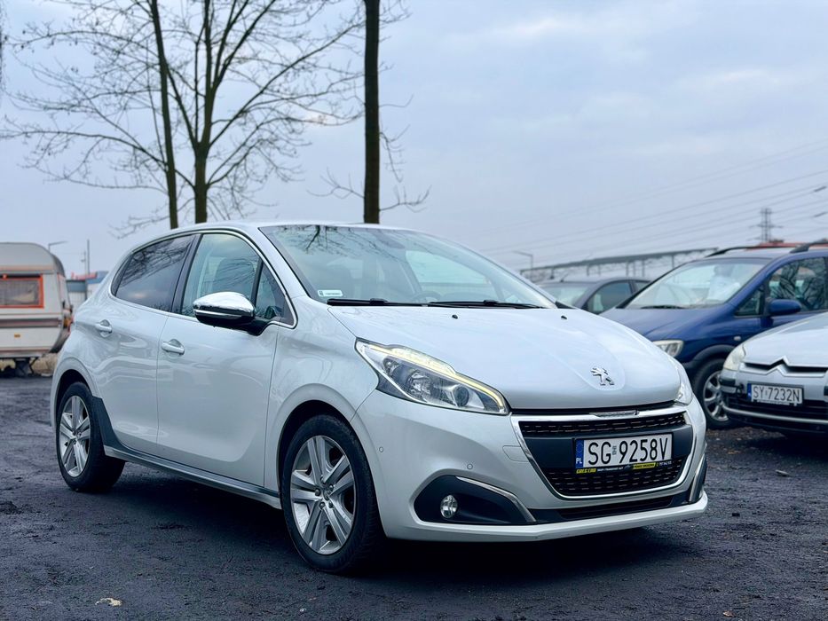 Peugeot 208 1.2PB 2019r. Lift Klima Czujniki Bluetooth Tempomat DRL LE