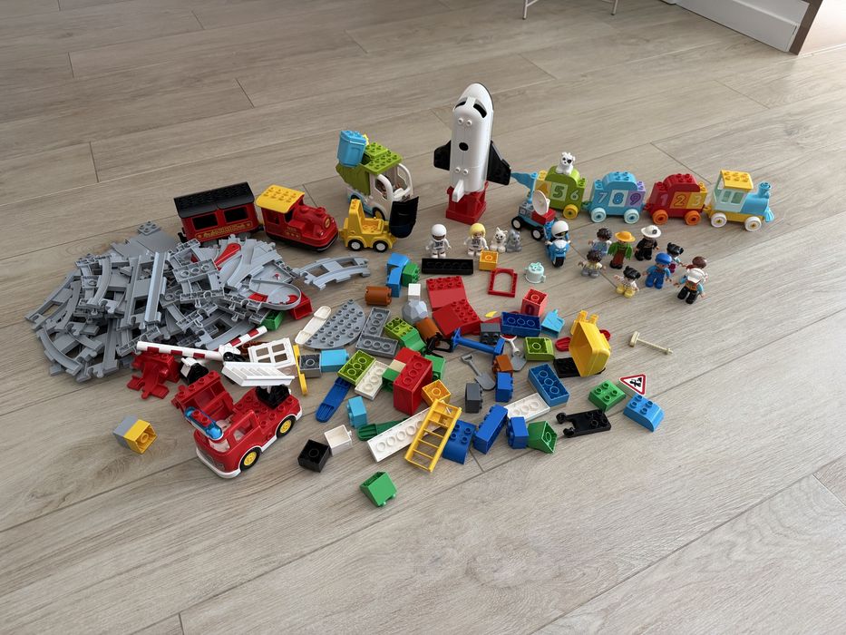 Lego duplo, kilka zestawów, mix