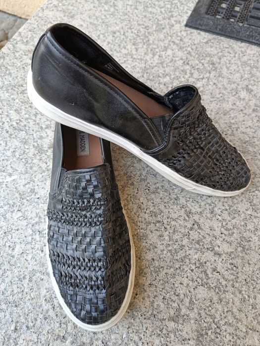 Steve Madsen trampki 40 czarne plecione na lato