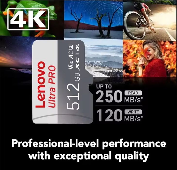 Карта памяти 1 TB  512 GB