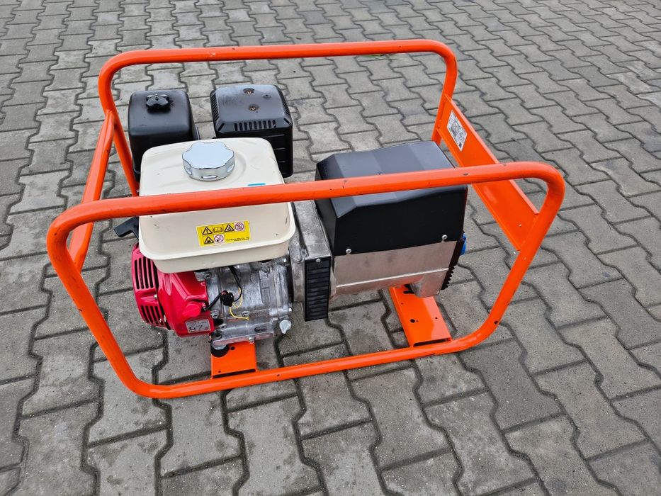 Agregat prądotwórczy 6,5kVa  rok 2018 Europower silnik Honda