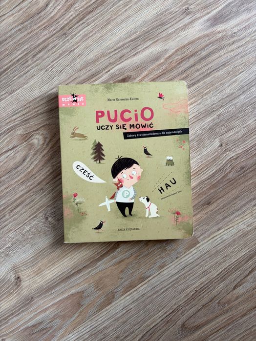 Książka Pucio uczy się mówić Nasza Księgarnia