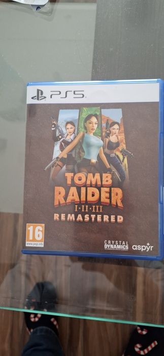 Tomb raider remastered I II III ps5
