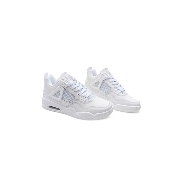 ТОП! Жіночі кросівки Nike Air Jordan Retro 4 білі 36 37 38 39 40