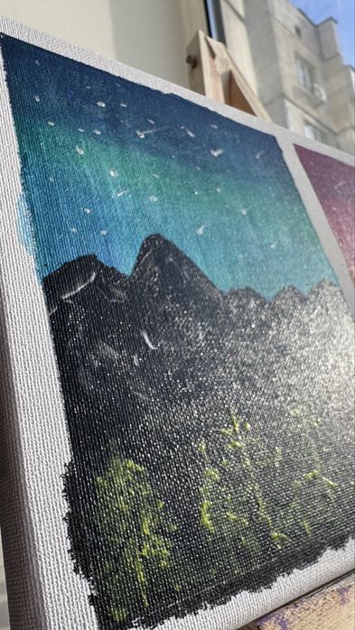 Картина акриловими фарбами 30х20