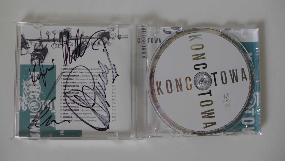 Lady Pank " Koncertowa " CD - Autografy