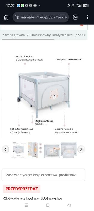 Kojec dla dziecka
