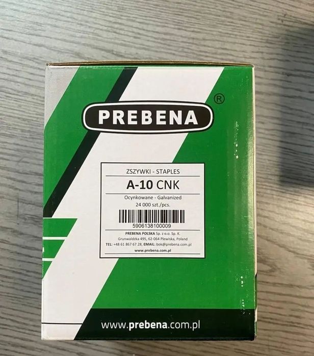 Скоба мебельная обивочная Пребена тип А-10