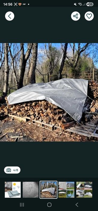 Plandek 2sztuki 3x4m