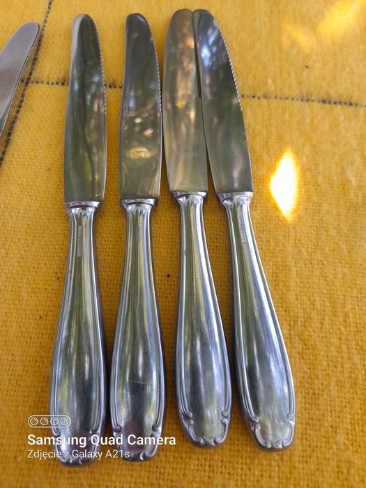 Sztućce noże ROSTFREI sygnowane