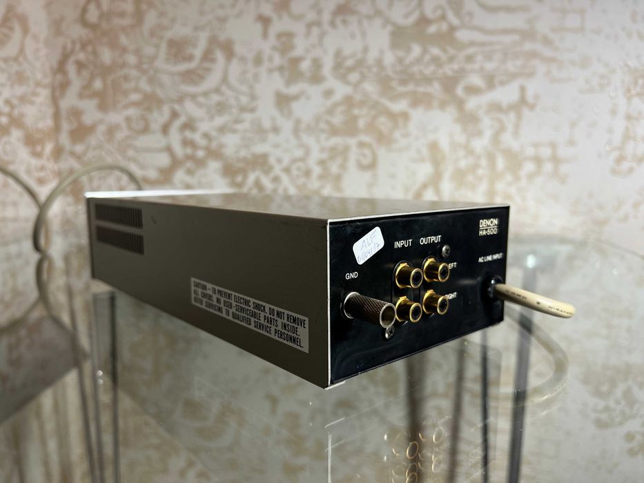 DENON HA-500 повышающий фоно-усилитель (Step-Up/SUT) для МС головок