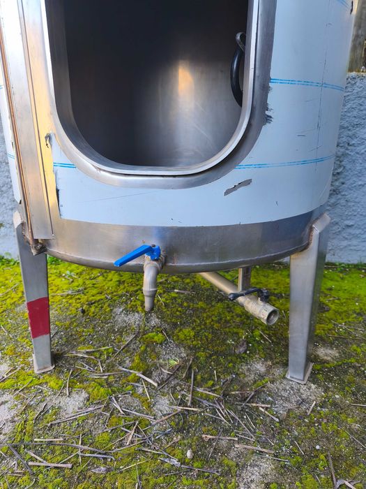 Cuba inox de 450 litros
