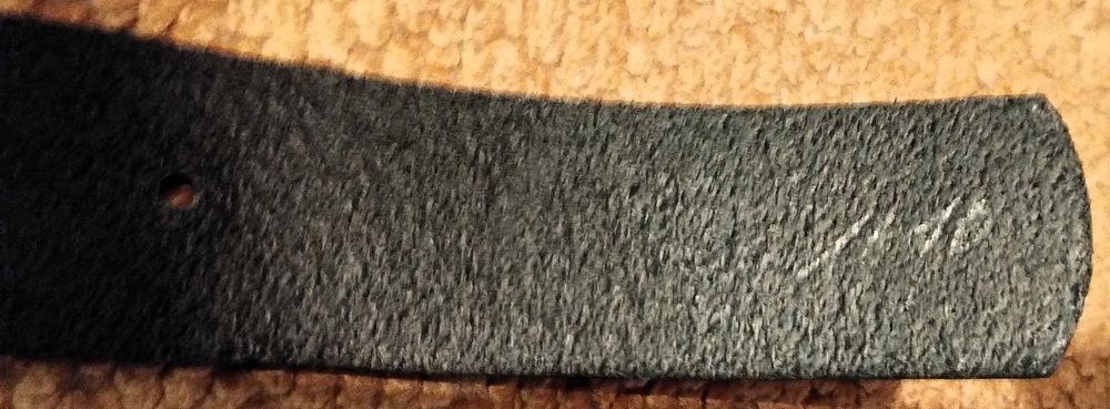 Cinto Pele Preto 1,10mts Unisexo