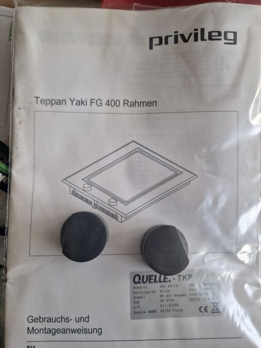 Płyta Teppan Yaki Privileg FG 400 Rahmen