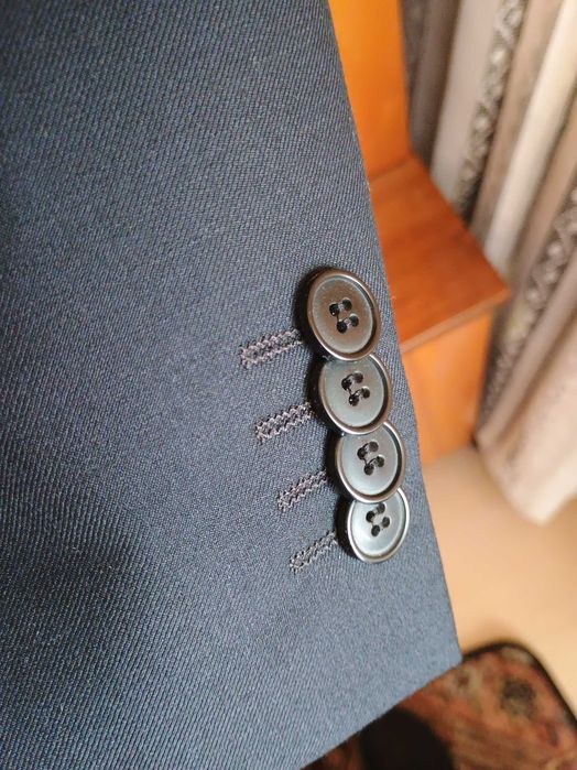 Nowy garnitur Dressmann  rozm 52 super  wool  110 Navy