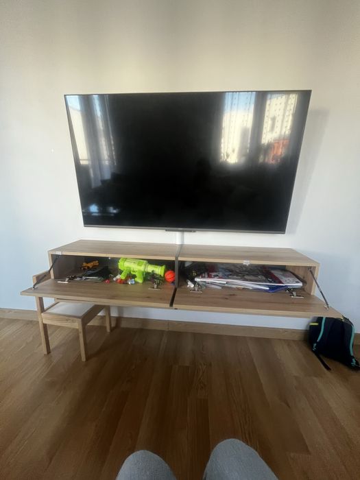 Szafka RTV Mirrgo 140 cm Dąb Artisan