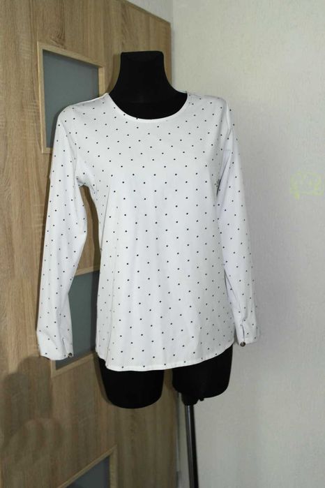 Biała bluzeczka w gwiazdki 36 38