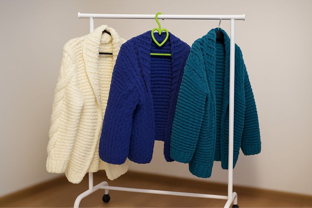 Вʼязаний кардиган