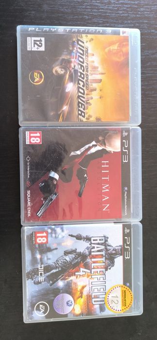 Hitman absolution/Need for speed undercover/Battlefield 4 PlayStation 3