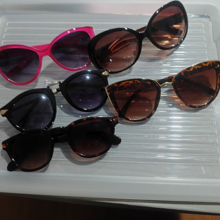 Okulary przeciwsłoneczne 5 par