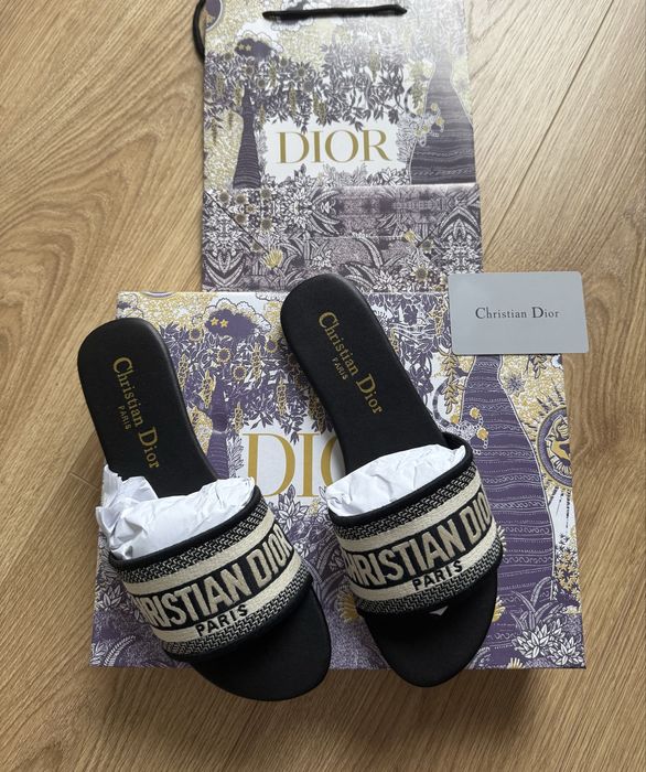 Klapki Dior 36-40 OD RĘKI POBRANIE