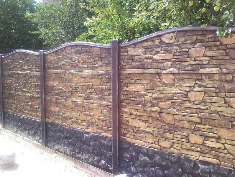 Еврозабор (бетонный забор) Киев и область. Акція 400грн!1